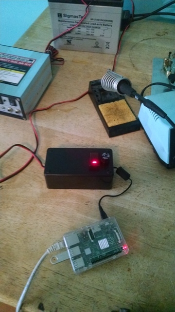 First Pi 3 server
